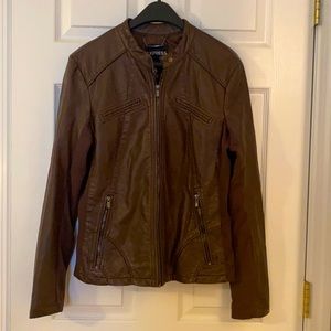Express faux leather jacket